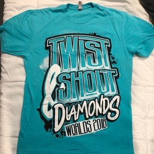 Twist and Shout Diamonds Worlds T-shirt